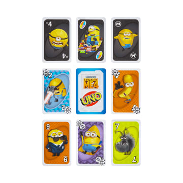 UNO Despicable Me 4 Card Game For Kids & Family Night - Imagem 2 de 6