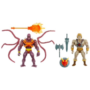 Masters of the Universe Origins Figura de Ação Stranger Things Pacote com He-Man e Vecna de 5.5