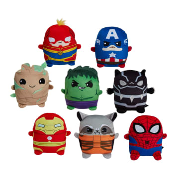 Disney100 Cuutopia Sets Of 8 Plush Figures, 5-Inch Soft Rounded Pillow Dolls