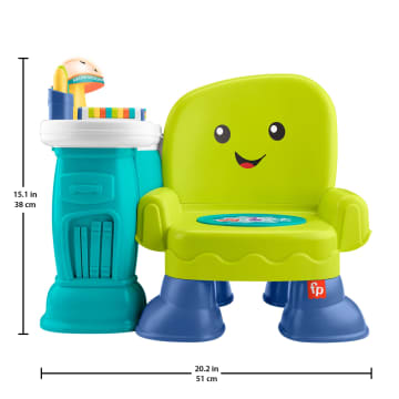 Fisher-Price Laugh & Learn Song & Story Learning Chair interactive Toddler Toy