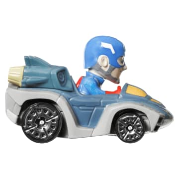 Hot Wheels RacerVerse Vehículo de Juguete Capitán América - Imagen 3 de 5