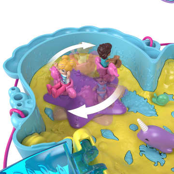 Polly Pocket  Sac à Main Hippocampes Papa et Moi, 2Micro-Poupées - Imagen 3 de 4