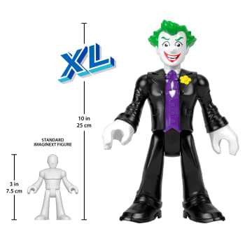 Imaginext DC Super Friends The Joker XL Figure, 10-inch Poseable Preschool Toy - Image 4 of 6