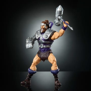 Masters Of The Universe Masterverse New Eternia Fisto Action Figure, MOTU Toy Hero, 30 Articulations