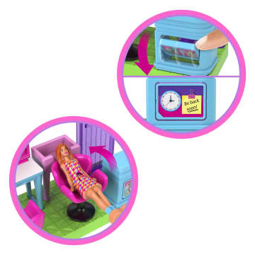 Barbie Mini BarbieLand Conjunto de Brinquedo Estética com Mini Boneca