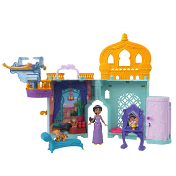 Disney Princess Jasmine Stacking Castle Doll House With Small Doll, Inspired By Disney Movie Aladdin - Imagen 3 de 6