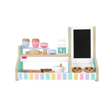 Fisher-Price®  Coffret Café en Bois, 20Éléments en Bois - Imagem 6 de 6