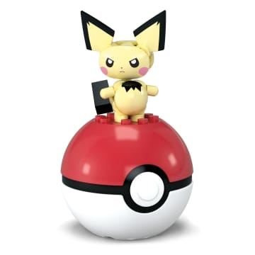 MEGA Pokémon Juguete de Construcción Pokébola Coleccionable Pichu