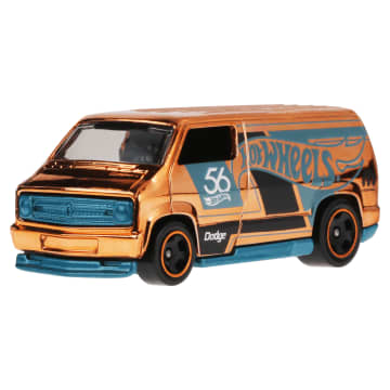 Hot Wheels Diecast Veículo de Brinquedo Custom 77 Dodge Van - Chase