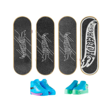 Hot Wheels Skate Vehículo de Juguete Paquete de Patinetas Experiencia Épica con Tenis - Image 5 of 5