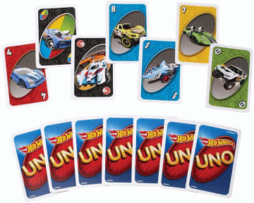 UNO Hot Wheels Card Game - Image 4 of 6