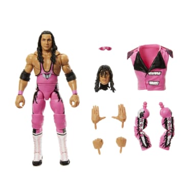 WWE Legends Ultimate Edition Bret “Hit Man” Hart Action Figure & Accessory, 6-Inch Posable Collectible