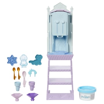 Disney Frozen Start The Story Elsa Doll & Ice Cream Accessory Set With Dough, Inspired By Movie - Image 5 of 6