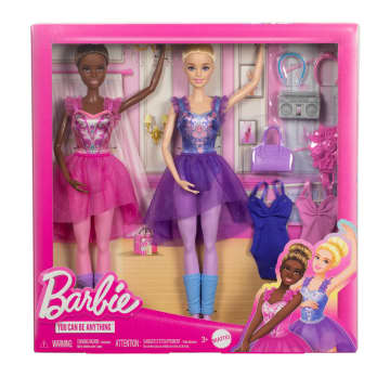 Barbie Ballet Room Set With 2 Ballerina Fashion Dolls, Extra Look & Dance Accessories - Imagem 6 de 6