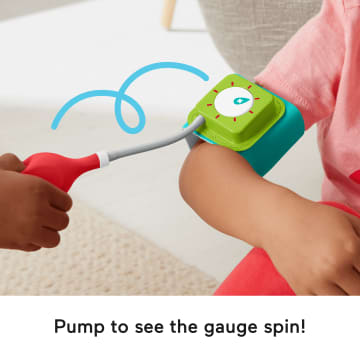Fisher-Price Medical Kit 7-Piece Doctor Toys Preschool Pretend Play Set For Ages 3+ Years - Image 4 of 6