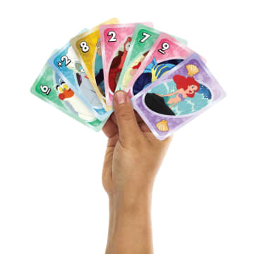 UNO Disney Princess the Little Mermaid Card Game, Inspired By the Movie