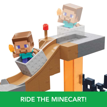 Minecraft Mini Mode Rise Of The Warden Playset, 2 Minis, Steve & Warden Figures & Dlc Code - Imagen 3 de 6