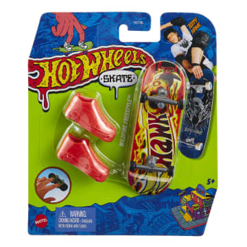 Hot Wheels Skate Veículo de Brinquedo Skateboard WILDFIRE FREESTYLE™ com Tênis - Imagen 5 de 5