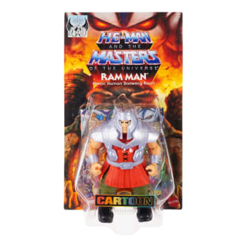 Masters Of The Universe Origins Cartoon Collection Ram Man 5.5-Inch Action Figure MOTU Toy, 1980s TV - Image 2 of 6