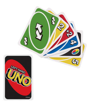 UNO Card Games, Left Hand UNO Game in Storage Tin - Imagem 5 de 6
