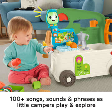 Fisher-Price Laugh & Learn 3-In-1 On-The-Go Camper Infant Walker & Toddler Activity Center - Imagen 3 de 6