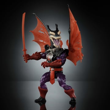 Masters of the Universe Tartarugas of Grayskull Figura de Ação Mutated Ninjor de 5.5 polegadas