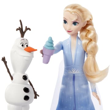 Disney Frozen Start The Story Elsa Doll & Ice Cream Accessory Set With Dough, Inspired By Movie - Image 3 of 6