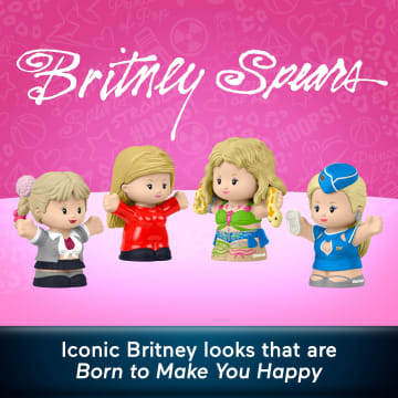 Little People Collector Britney Spears Special Edition Set For Adults & Fans, 4 Figures
