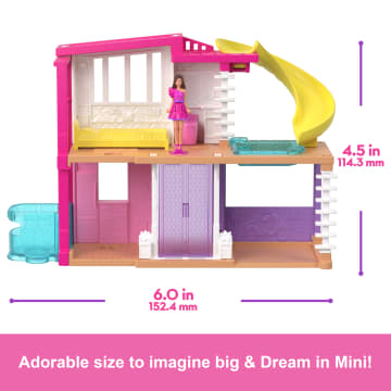 Barbie Mini Barbieland Doll House Playsets With 1.5-inch Doll, Furniture & Accessories - Image 4 of 6