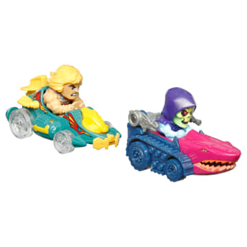 Hot Wheels RacerVerse Vehículo de Juguete He-Man y Skeletor