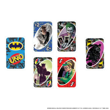UNO Batman Card Game For Kids & Family Night - Imagem 3 de 6