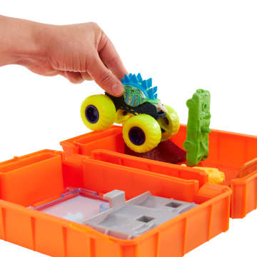 Hot Wheels Monster Trucks-Jerrican-Coffret Motosaurus 1/64 - Image 3 of 6