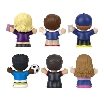 Fisher-Price Little People Collector Ted Lasso Special Edition Set For Adults & Fans, 6 Figures