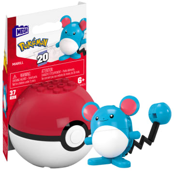 MEGA Pokémon Jogo de Construção Pokébola Marill