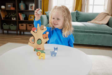 Fisher-Price Arbre D’Équilibre en Bois, Empilage, 10 Éléments - Imagen 2 de 6