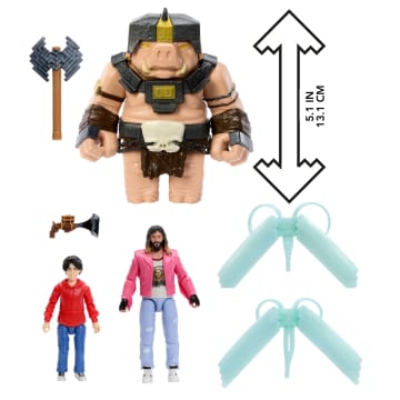 Minecraft A Well-Crafted Escape Figure Pack With 3 Action Figures & 4 Accessories Inspired By The Movie