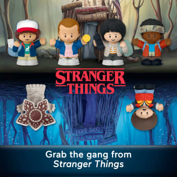 Little People Collector Stranger things Castle Byers Special Edition Set, 6 Figures - Image 2 of 6