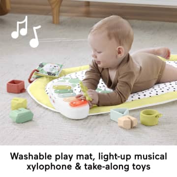 Fisher-Price 3-in-1 Baby Activity Center With Lights & Sounds, Play Mat, Toddler Toy, Snugapuppy - Image 3 of 6