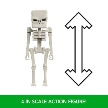 Minecraft Overworld Encounters Pack With 4 Action Figures & 3 Accessories Inspired By The Movie