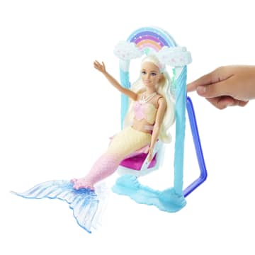 Mermaid Barbie Dolls And Mermaid Chelsea Doll With Sticker Sheet - Image 2 of 5