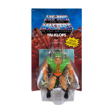 Masters Of The Universe Origins Action Figure Toy, Tri-Klops Motu Villain - Image 2 of 6