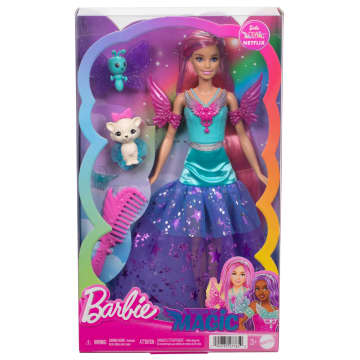 Barbie Doll With 2 Fantasy Pets, Barbie “Malibu” From Barbie A Touch Of Magic - Image 6 of 6