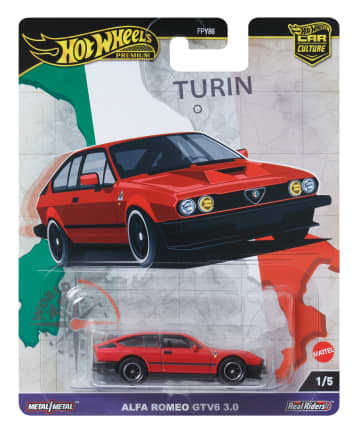 Hot Wheels Collector Veículo de Brinquedo Alfa Romeo GTV 6 3.0 - Image 6 of 6