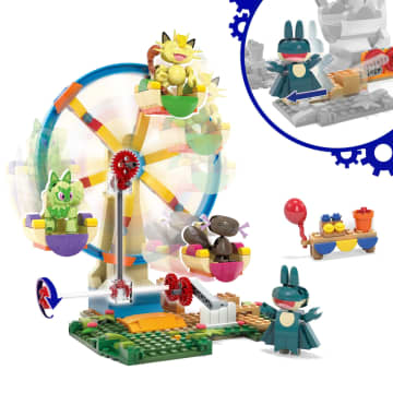 MEGA Pokémon Jogo de Construção Diversão na Roda-Gigante - Image 3 of 6