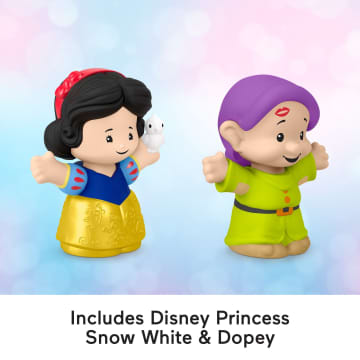 Disney Princess Snow White & Dopey Little People Toddler Figure Set, 2 Pieces - Image 2 of 5