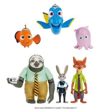 Disney And Pixar 3 Pack Figures Storytellers Pack. Authentic Posable Movie Toys - Image 2 of 6