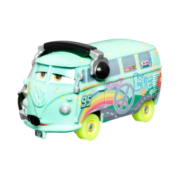 Disney And Pixar Cars Glow Racers Vehicles, Glow-in-The-Dark 1:55 Scale Die-Cast Toy Cars