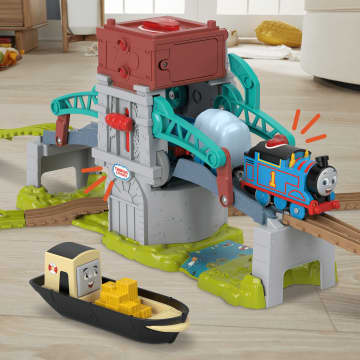 Thomas & Friends Pista de Juguete Interactiva Bulstrode con Doble Puente - Imagen 3 de 6