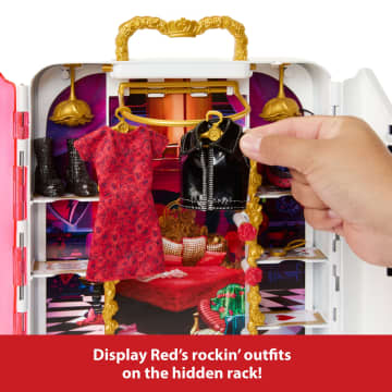 Disney Descendants: The Rise Of Red, Red's Rise & Rebel Closet Playset With Exclusive Clothes & Accessories - Image 3 of 6