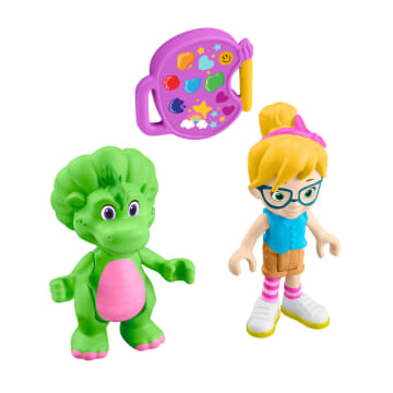 Barney Figura de Juguete 2 Figuras de Amiguitos - Image 4 of 6